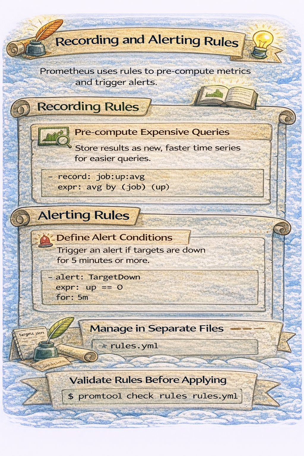 Recording and Alerting Rules
